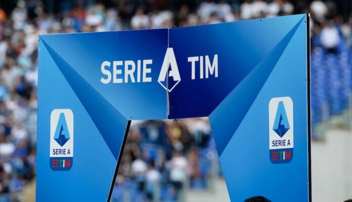 Serie A Logo And Football Match