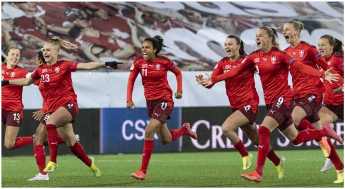 Servette Fc Team Players Before A Match