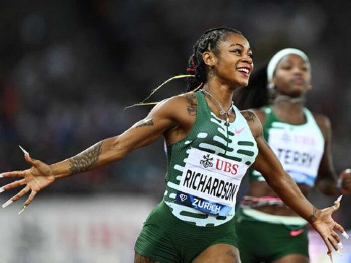 Sha'carri Richardson Track Athlete