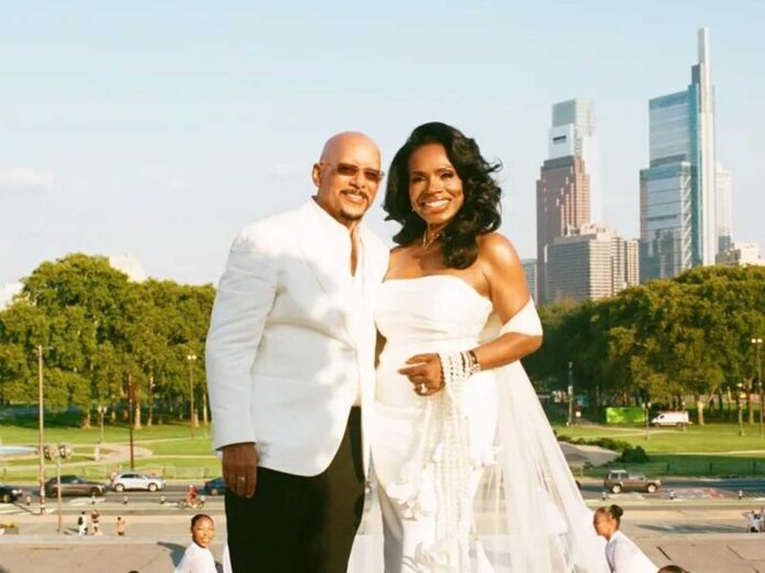 Sheryl Lee Ralph Vow Renewal At Rocky Steps