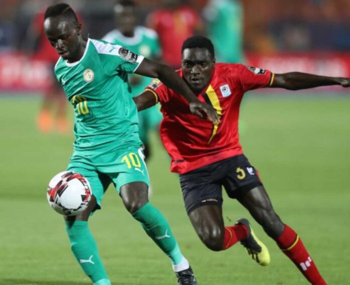 Uganda Cranes Vs Senegal Football