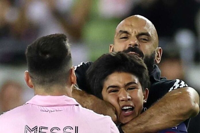 Yassine Cheuko Messi Bodyguard Incident