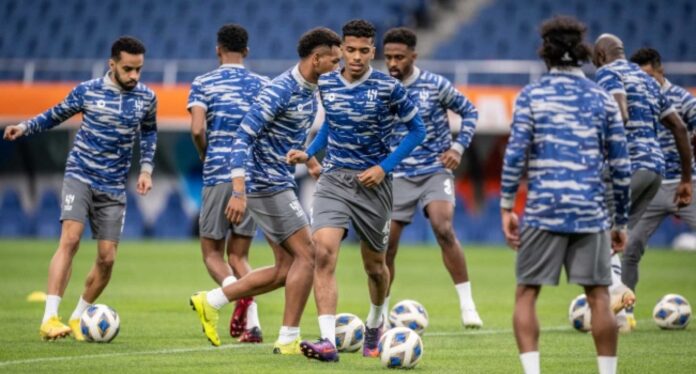 Al Hilal Football Team Training Session