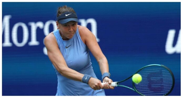Amanda Anisimova Tennis Match Us Open