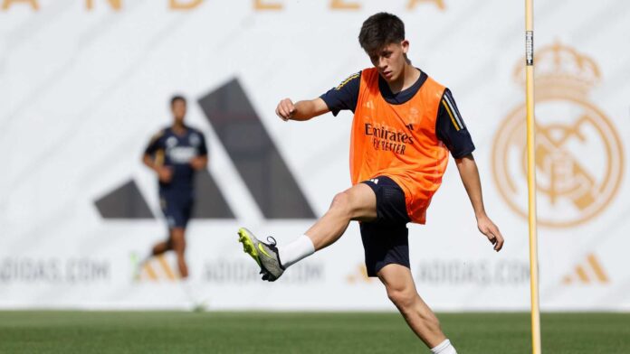 Arda Guler Real Madrid Training