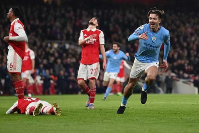 Arsenal Man City Clash At Emirates Stadium
