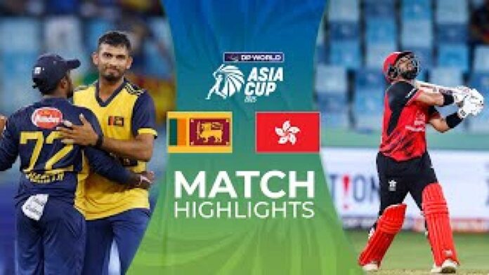 Asia Cup 2025 Pakistan Vs Sri Lanka Match