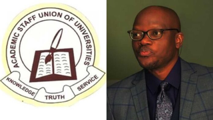 Asuu President Christopher Piwuna During Strike Announcement