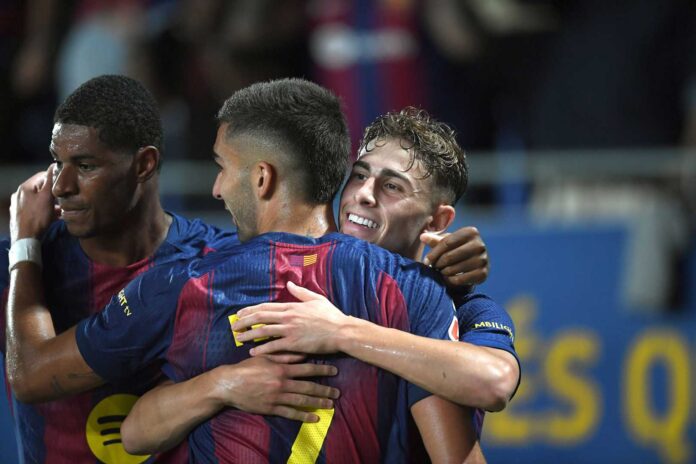 Barcelona Football Team Vs Newcastle Match