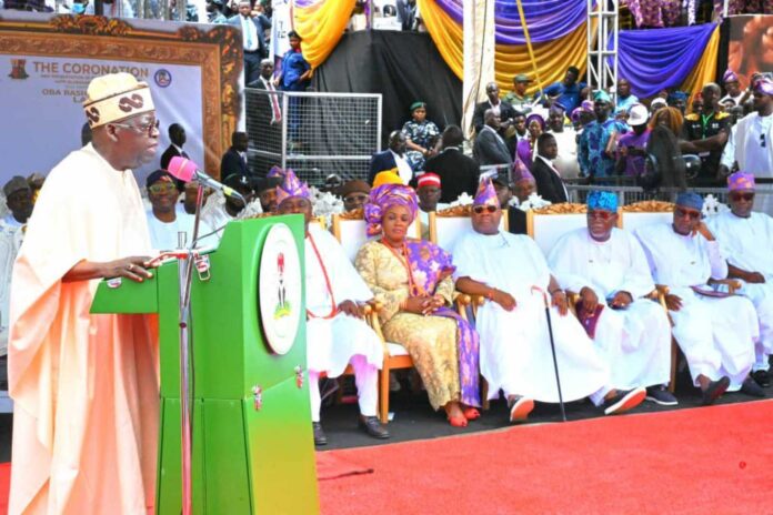 Bola Tinubu Ibadan Coronation Ceremony