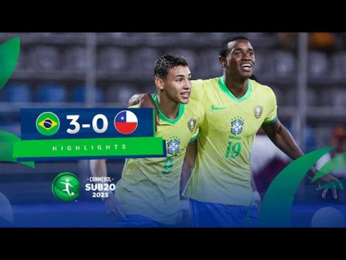 Brazil Vs Chile Football Match 2025