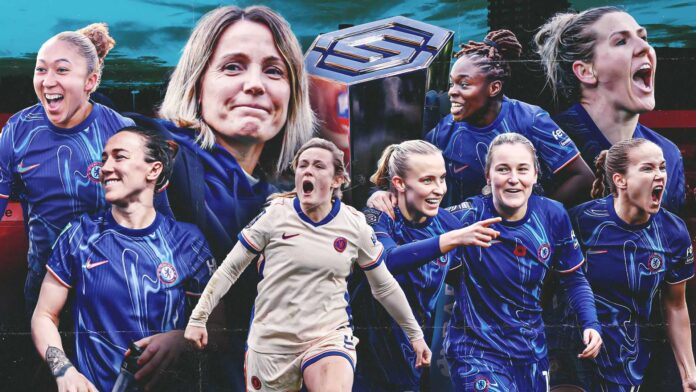 Chelsea Women's Team Preparing To Play West Ham