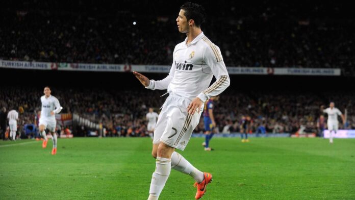Cristiano Ronaldo Celebrating Goal