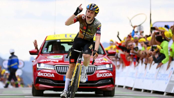 Egan Bernal Winning Vuelta A España Stage