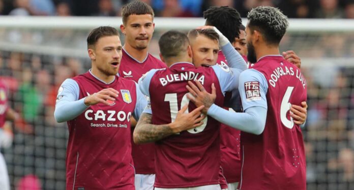 England Football Team At Villa Park Match