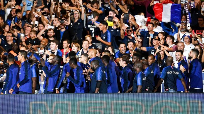 France National Team Celebration