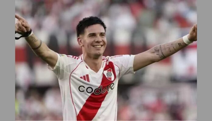 Franco Mastantuono Scoring First Goal