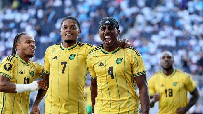 Jamaica Reggae Boyz Football Match Victory