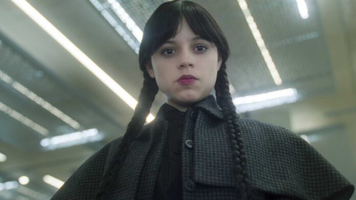 Jenna Ortega In Wednesday Netflix Series