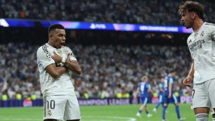 Kylian Mbappé Scoring Against Olympique De Marseille