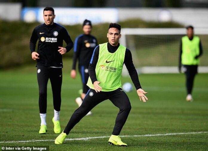 Lautaro Martinez Fitness Test Ajax Game