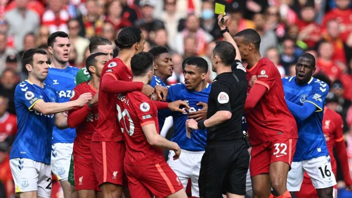 Liverpool Vs Everton Merseyside Derby