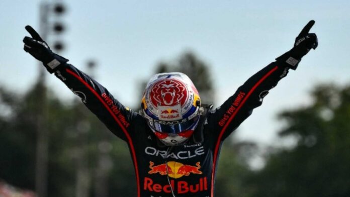 Max Verstappen Winning Italian Grand Prix