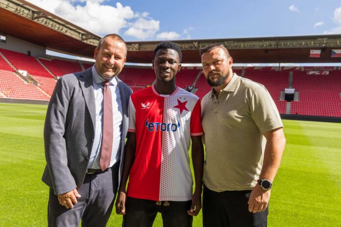 Mubarak Suleiman Signing For Slavia Praha