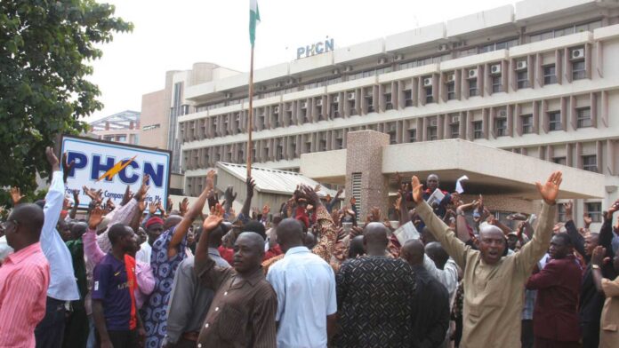 Nigerian Electricity Workers Protest Strike Action