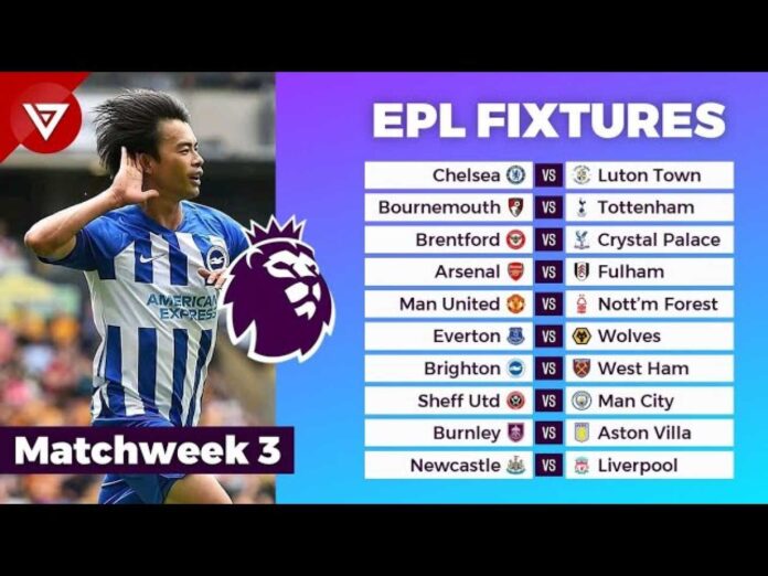 Premier League Matches Today And Tomorrow