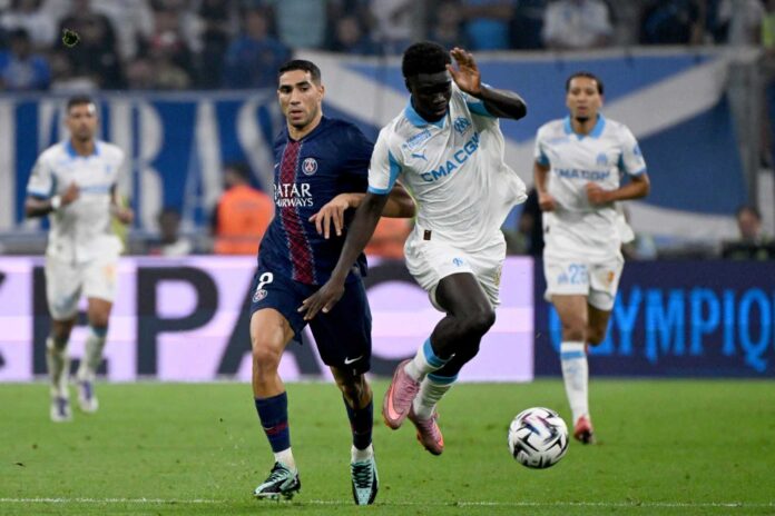 Rc Strasbourg Match Against Olympique Marseille