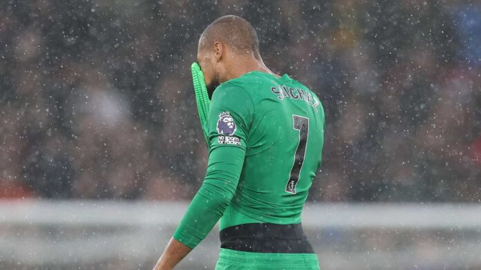 Robert Sánchez Red Card Incident Old Trafford