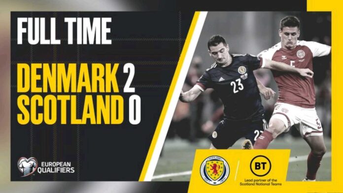Scotland Vs Denmark World Cup Qualifier Match