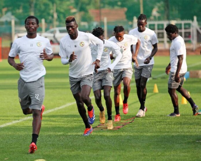 Senegal Football Team Training