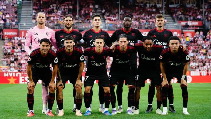 Sevilla Fc Match Vs Elche At Sánchez Pizjuán