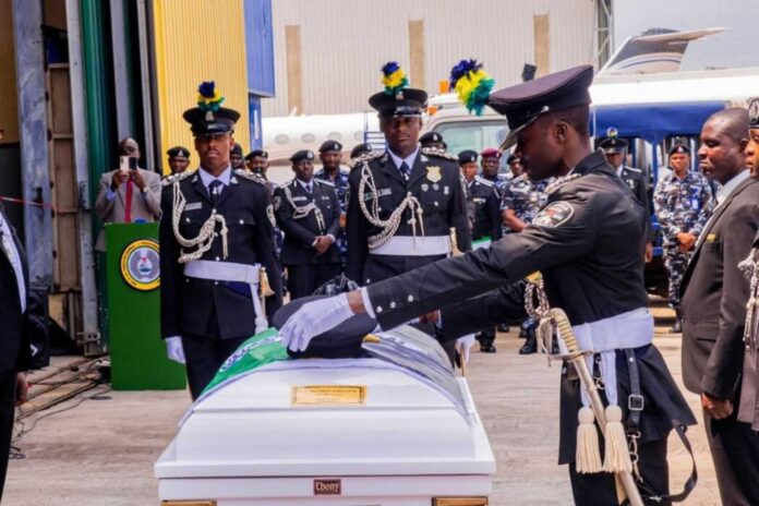 Solomon Arase Funeral Guard Of Honour