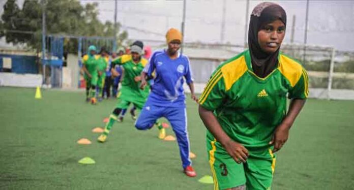 Somalia National Football Team Training Session