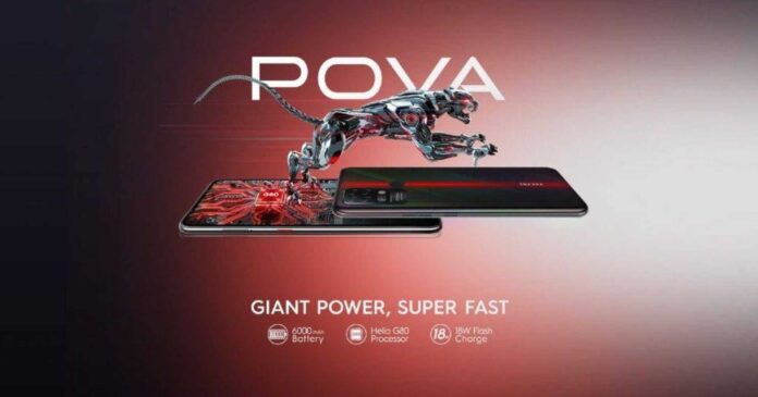 Tecno Pova Slim Smartphone Design
