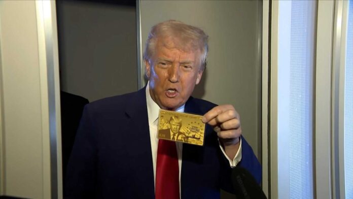 Trump Gold Card Program Signing Event
