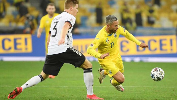 Ukraine Vs Azerbaijan Football Match