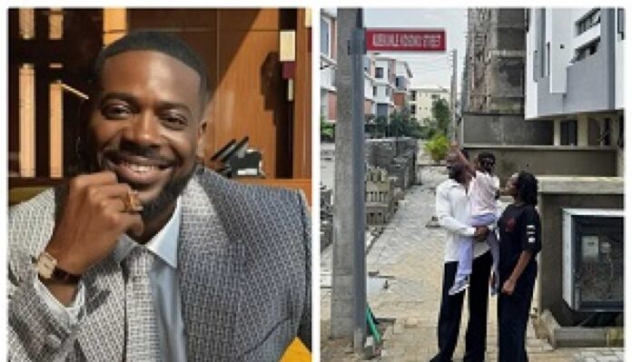 Adekunle Gold Street Naming Ceremony In Lagos