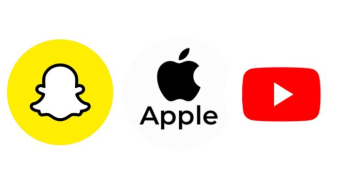 Apple Logo, Youtube Logo, Snapchat Logo, Eu Flags