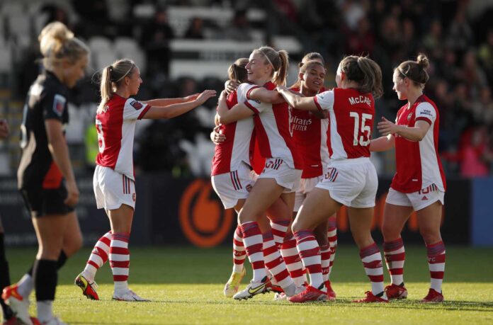 Arsenal Women's Team Vs Brighton