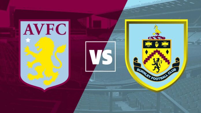 Aston Villa Vs Burnley Football Match