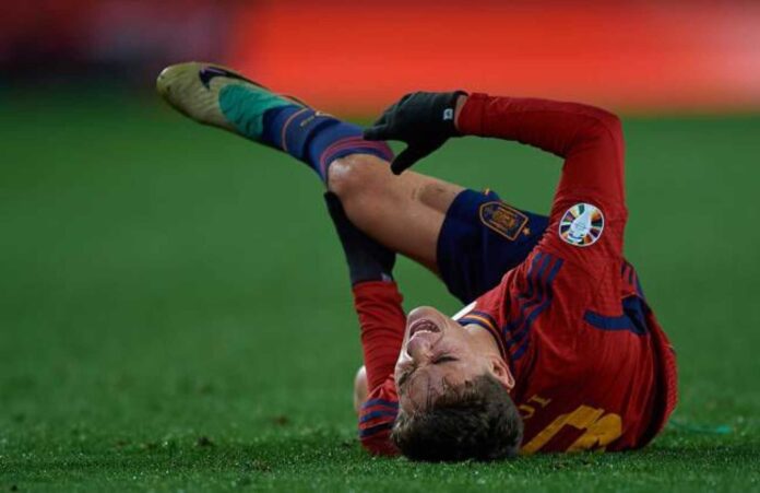 Barcelona Team Training Injuries