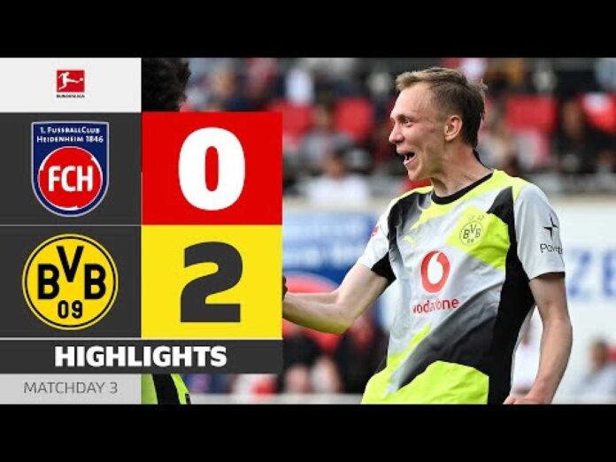 Borussia Dortmund Vs Fc Augsburg Highlights