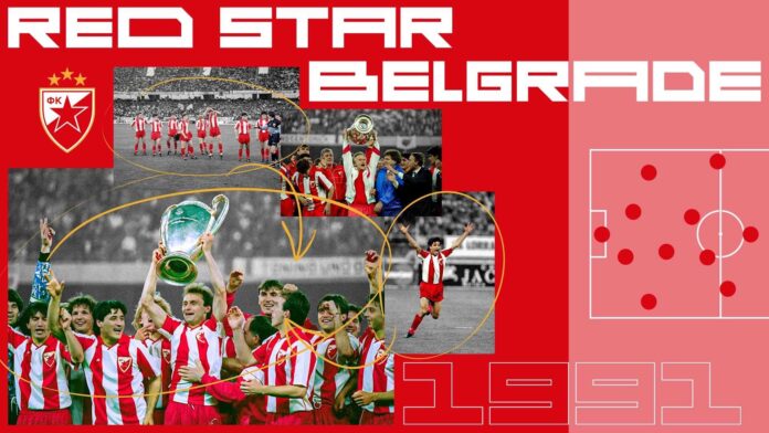 Braga Vs Red Star Football Match