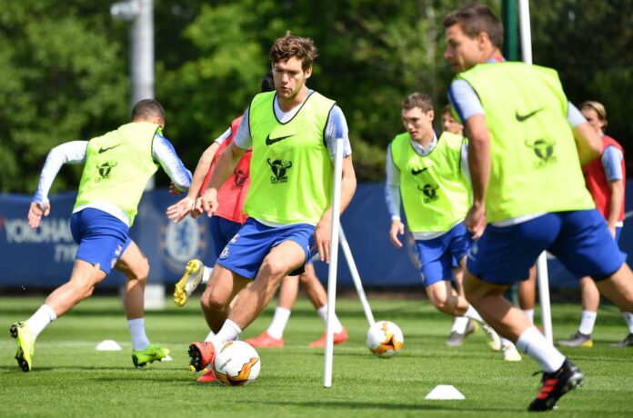 Chelsea Training Session Cobham Preparations