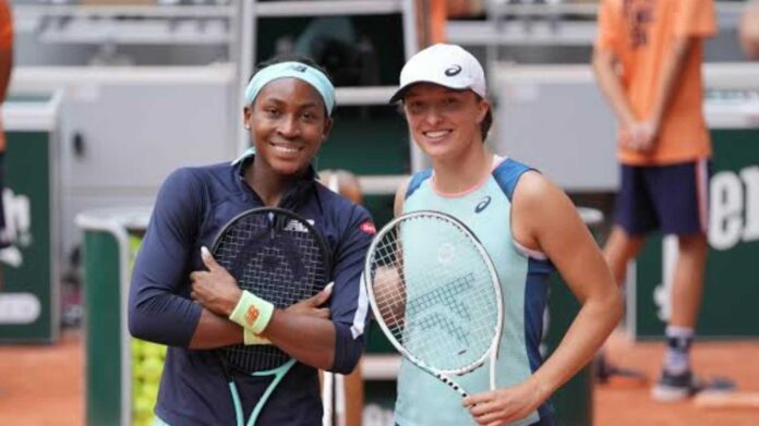 Coco Gauff Tennis Match Wuhan Open