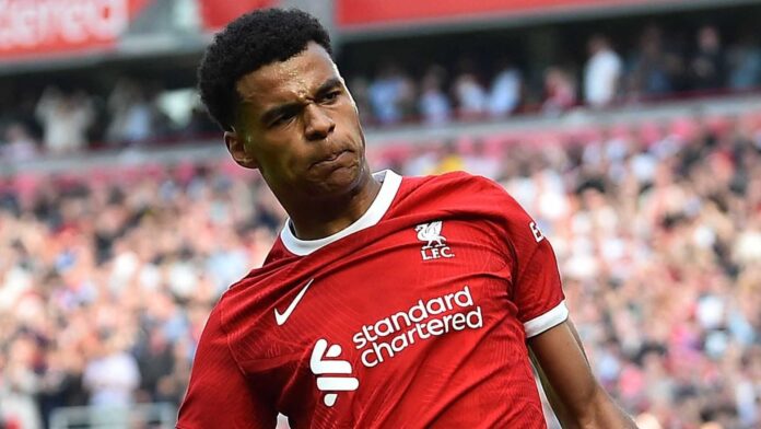 Cody Gakpo Liverpool Goal Celebration